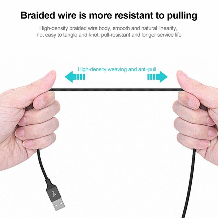 IVON CA51 2.4A USB to 8 Pin + Micro USB 2 in 1 Charging Sync Data Cable, Length: 1m, 8 Pin + Micro USB