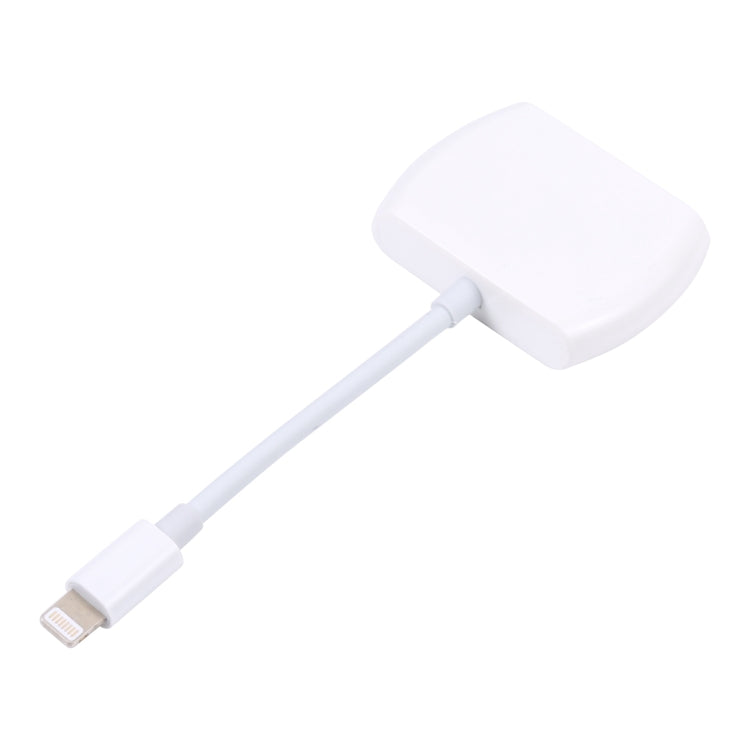 8 Pin Male to 8 Pin+ Dual 3.5mm Audio Female Headphone Adapter Adapter, 8 Pin Male to 8 Pin+ Dual 3.5mm