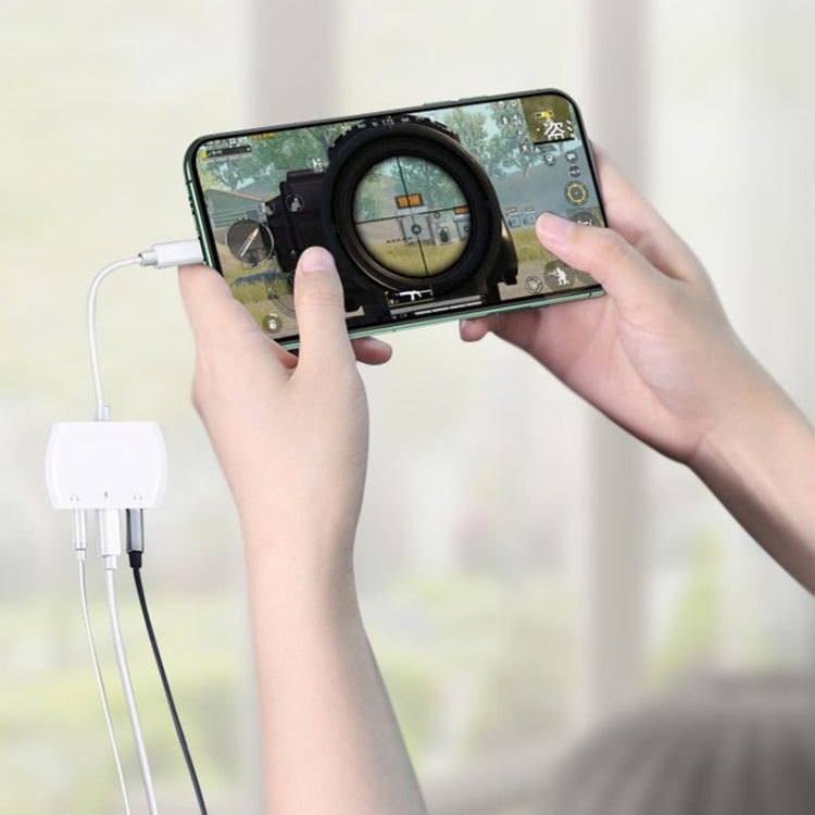 8 Pin Male to 8 Pin+ Dual 3.5mm Audio Female Headphone Adapter Adapter, 8 Pin Male to 8 Pin+ Dual 3.5mm