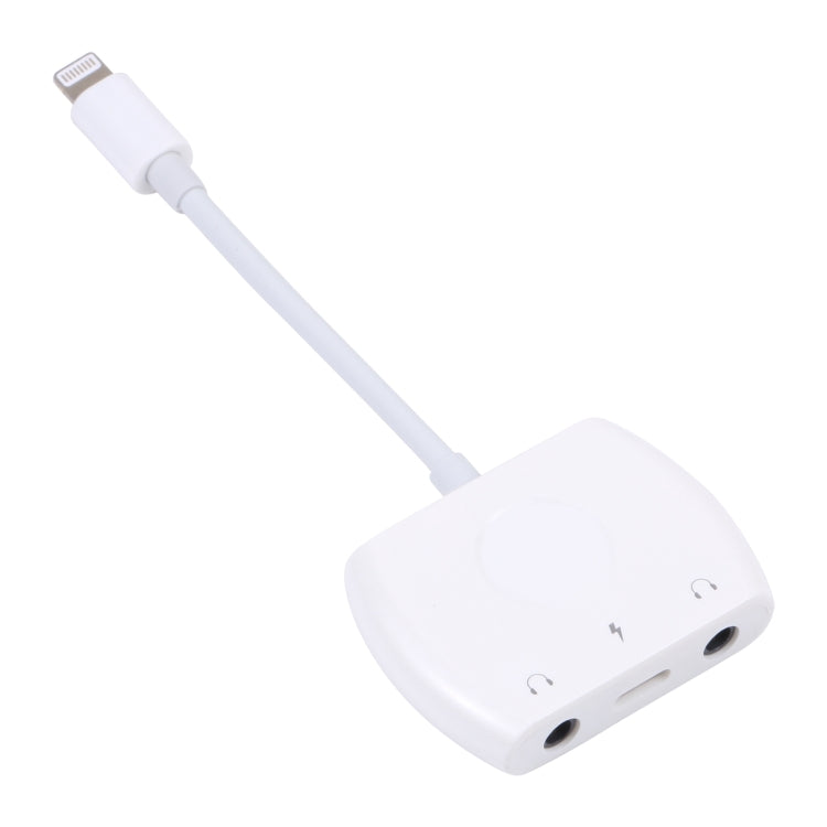 8 Pin Male to 8 Pin+ Dual 3.5mm Audio Female Headphone Adapter Adapter, 8 Pin Male to 8 Pin+ Dual 3.5mm
