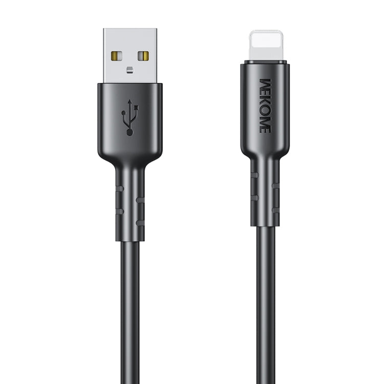 WEKOME WDC-01 Tidal Energy Series 2.4A USB to 8 Pin PVC Data Cable, Length: 1m, USB to 8 Pin