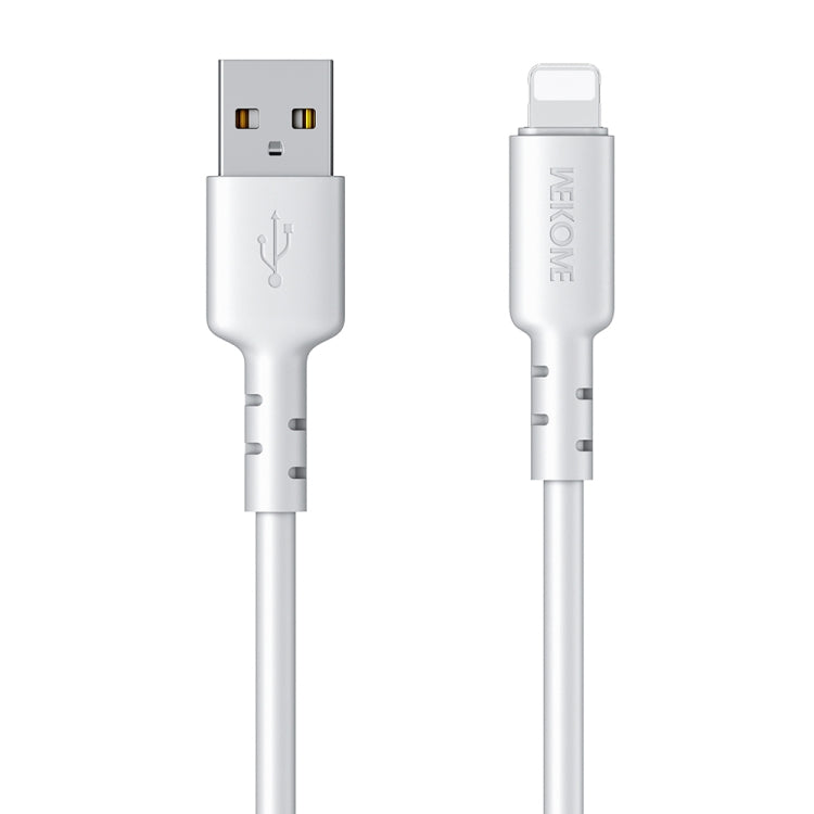 WEKOME WDC-01 Tidal Energy Series 2.4A USB to 8 Pin PVC Data Cable, Length: 1m, USB to 8 Pin