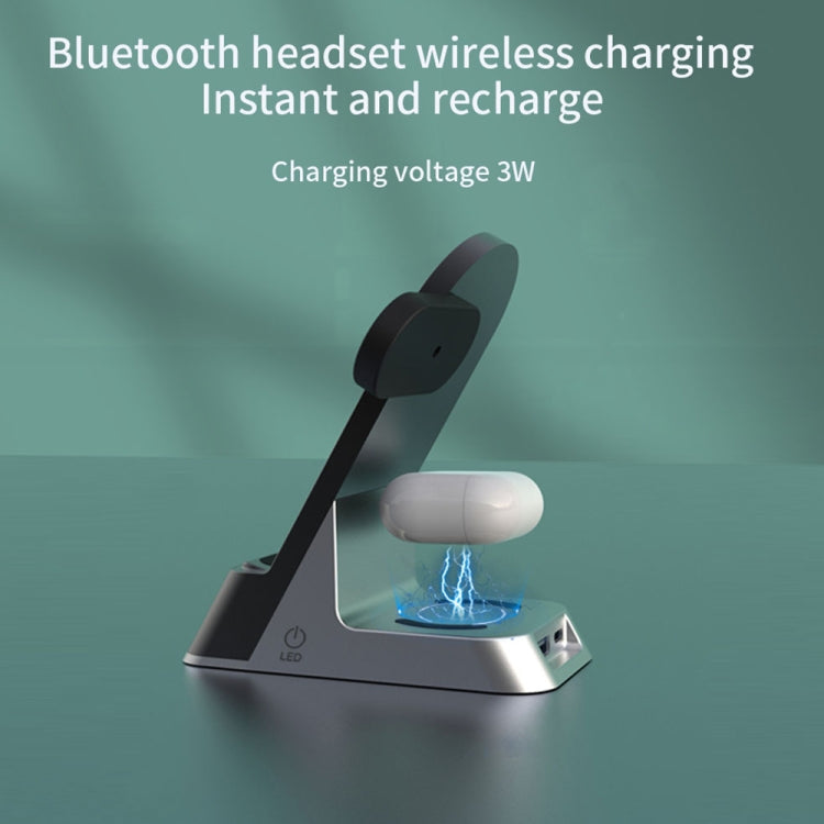 H35 6 in 1 15W Digital Display Magsafe Magnetic Wireless Charger with Alarm Clock Function, H35