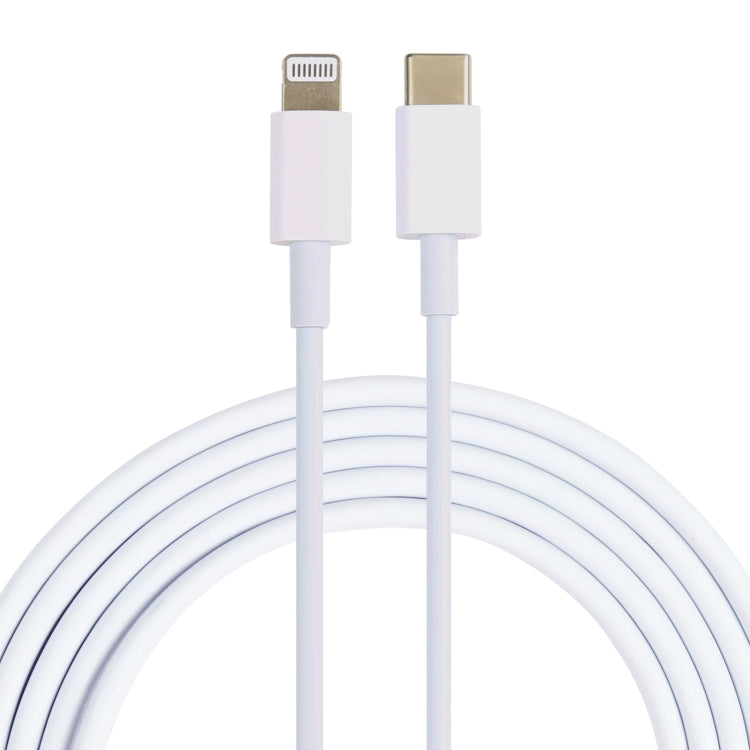 Câble de données de charge rapide USB-C / Type-C vers 8 broches 100 W, longueur : 1 m, 1 m Type-C vers 8 broches