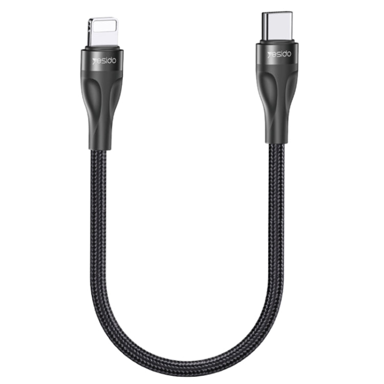 Yesido CA82 2.4A USB-C / Type-C to 8 Pin Charging Cable, Length: 30cm, CA82