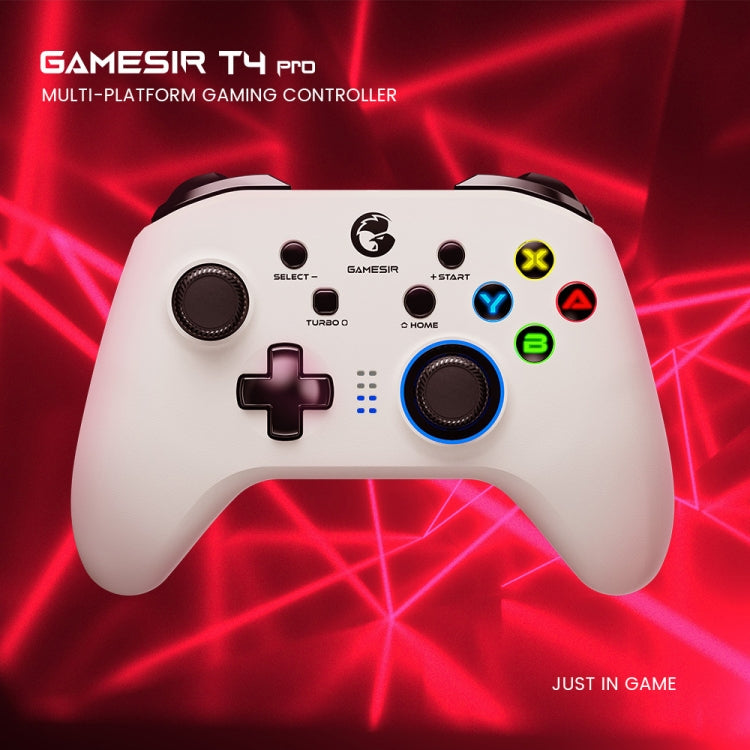 GameSir T4 Pro 2.4G Wireless Gamepad Game Controller with USB Receiver for PC / Switch / iOS / Android, T4 Pro
