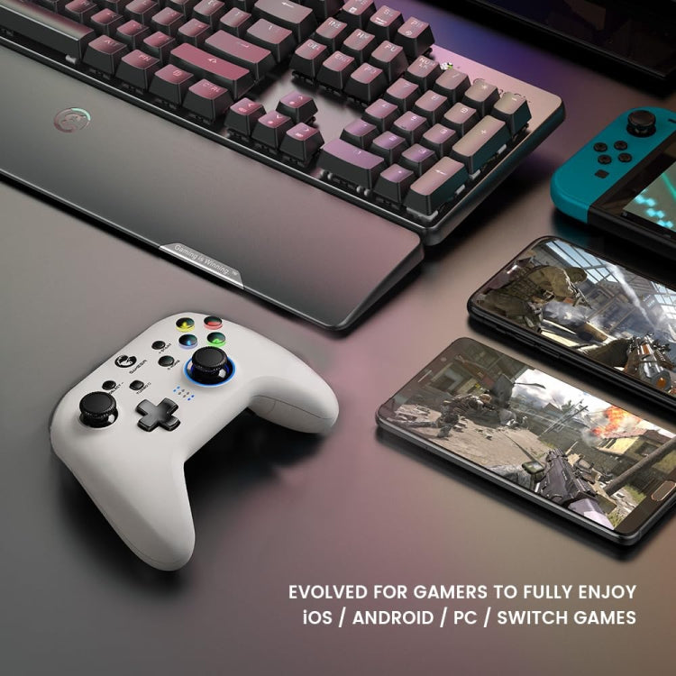 GameSir T4 Pro 2.4G Wireless Gamepad Game Controller with USB Receiver for PC / Switch / iOS / Android, T4 Pro