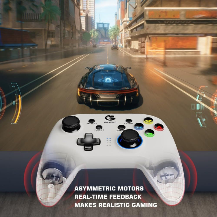 GameSir T4 Pro 2.4G Wireless Gamepad Game Controller with USB Receiver for PC / Switch / iOS / Android, T4 Pro