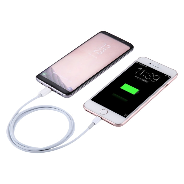 Câble de données USB-C / Type-C vers 8 broches (1 m), longueur : 1 m