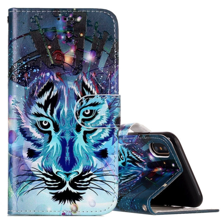 For iPhone X / XS Pattern Horizontal Flip Leather Case with Holder & Card Slots & Wallet & Photo Frame, For iPhone X / XS, For X