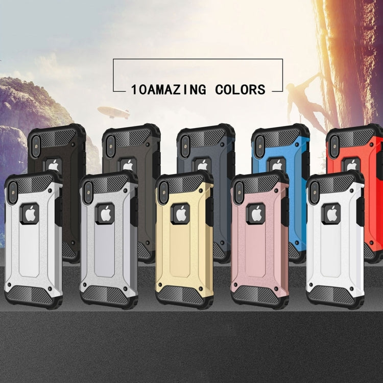 For iPhone X / XS Magic Armor TPU + PC Combination Case