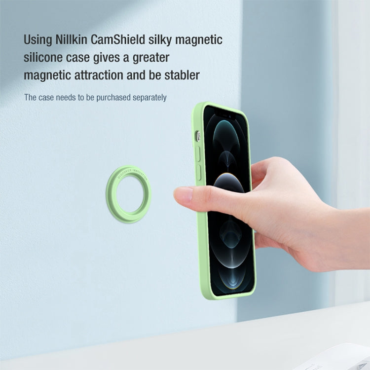 2 PCS NILLKIN Portable PU Leather Magnetic Ring Sticker, 2 PCS