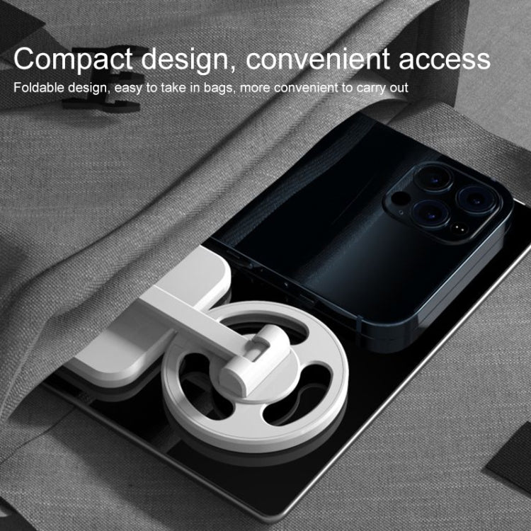F8 Foldable Magnetic 360-degree Rotating Bracket for MagSafe Magnetic Wireless Charger