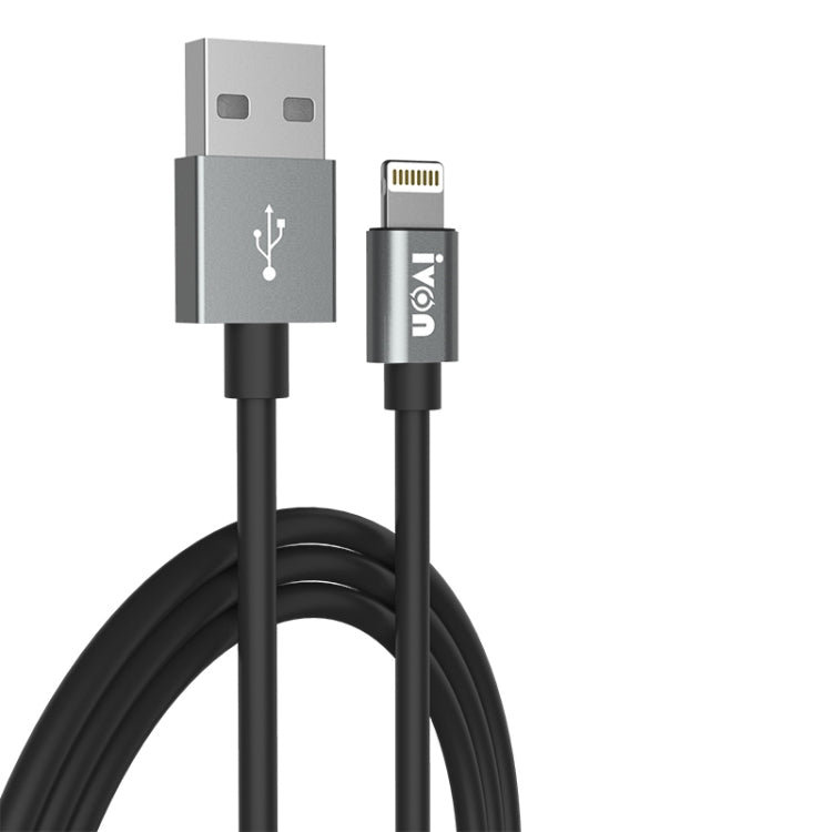 IVON CA73 2.4A 8 Pin Fast Charging Data Cable, Length: 2m, 8 Pin