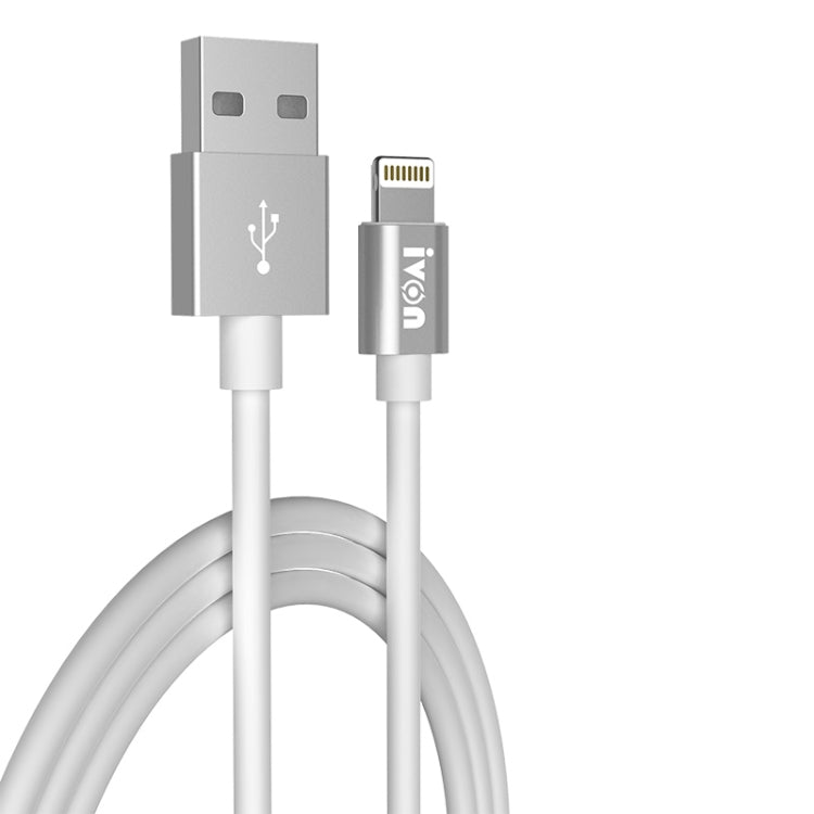 IVON CA73 2.4A 8 Pin Fast Charging Data Cable, Length: 2m, 8 Pin