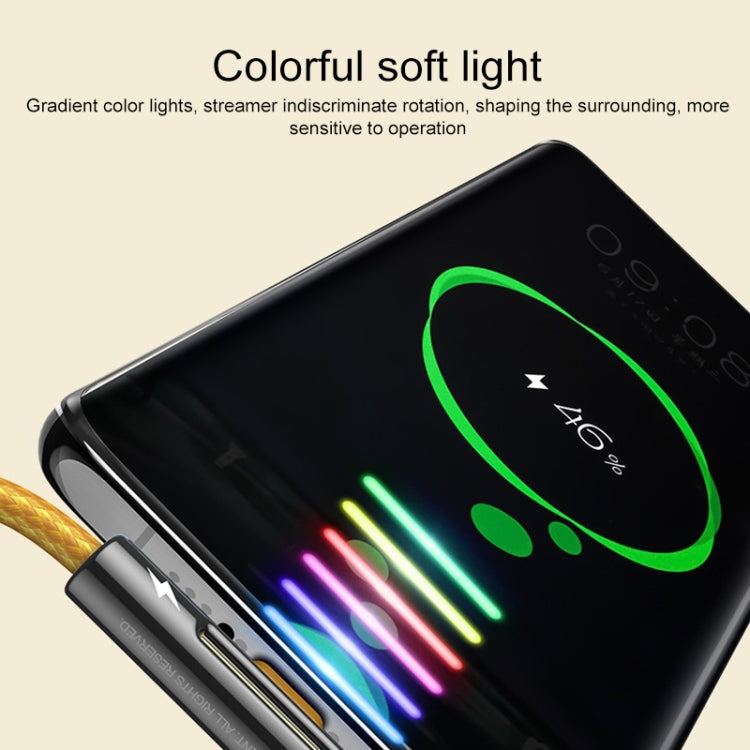 Câble de données et de charge rapide ROCK M3 8 broches en forme de T, longueur : 1 m, 8 broches