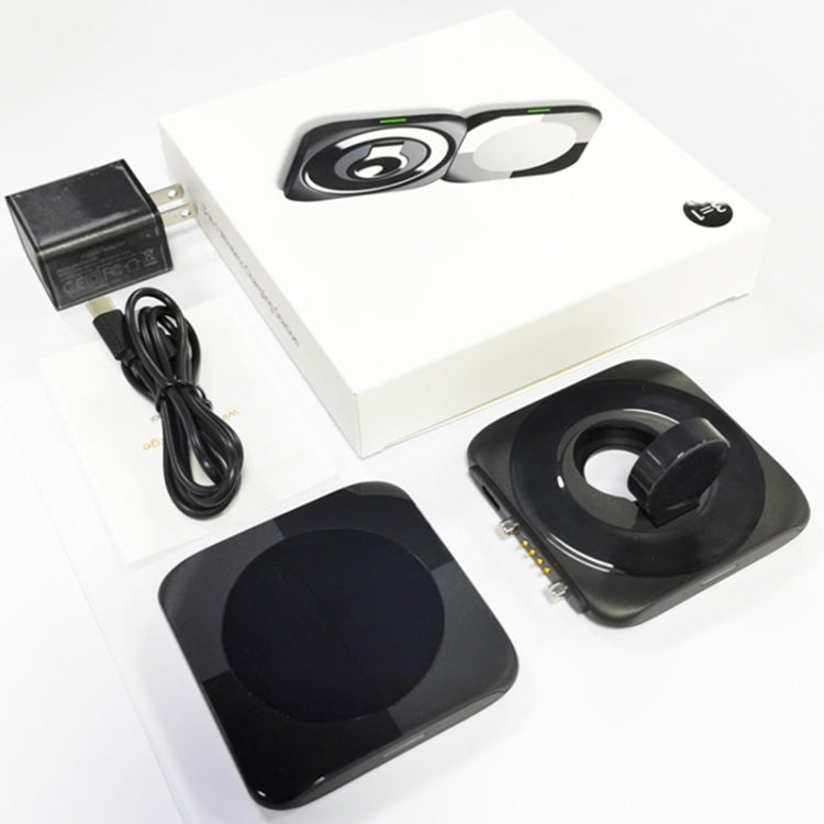 W8 4 In 1 Wireless Charger Holder Charging Station for iPhone / Apple Watch / AirPods