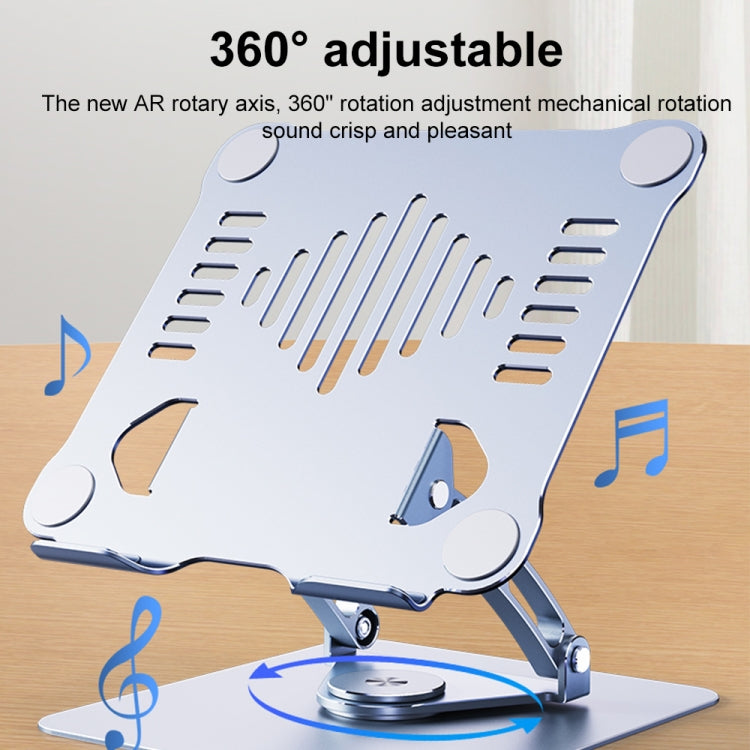 R-JUST HZ39 Triangular Swivel Lift Laptop Stand