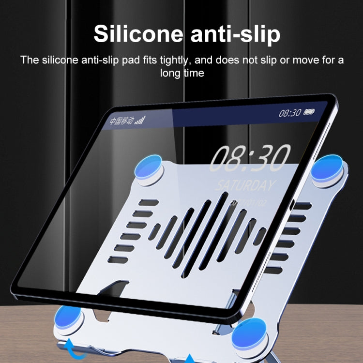 R-JUST HZ39 Triangular Swivel Lift Laptop Stand