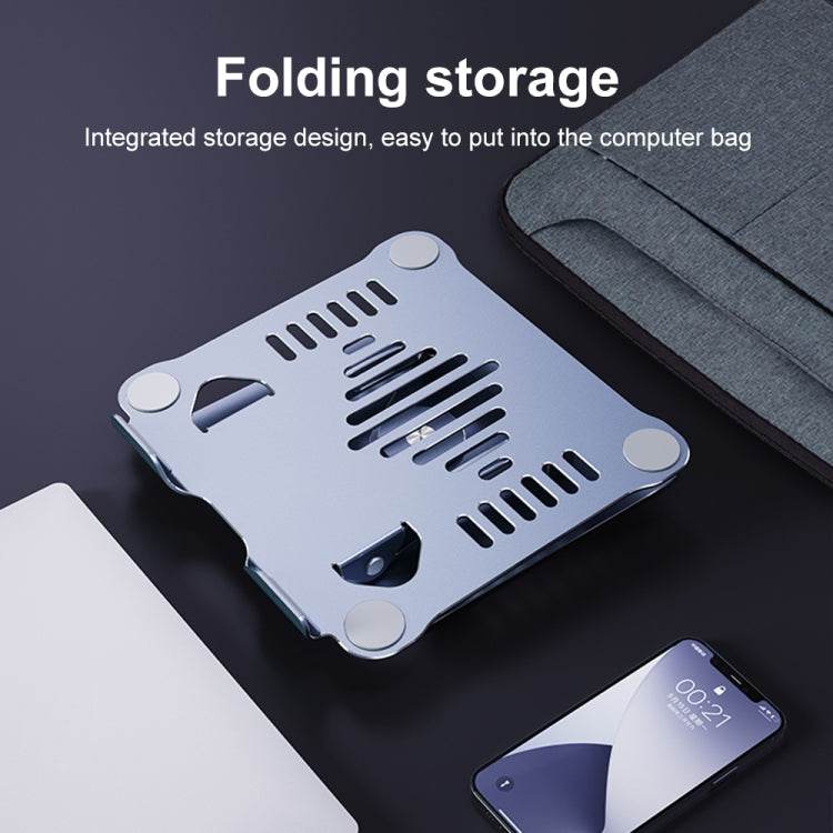 R-JUST HZ39 Triangular Swivel Lift Laptop Stand