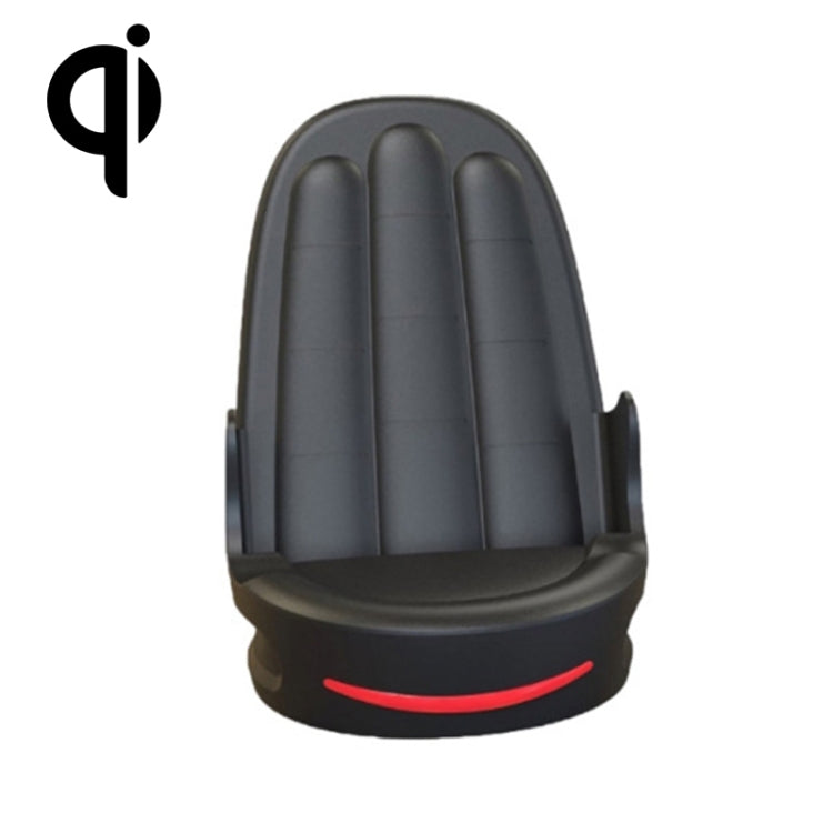 V8 15W Five-finger Sofa Phone Magnetic Suction Wireless Charger Stand