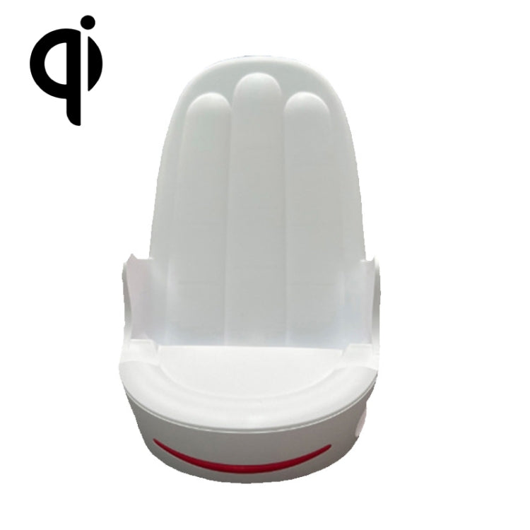 V8 15W Five-finger Sofa Phone Magnetic Suction Wireless Charger Stand