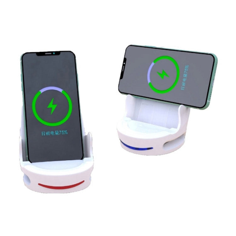 V8 15W Five-finger Sofa Phone Magnetic Suction Wireless Charger Stand