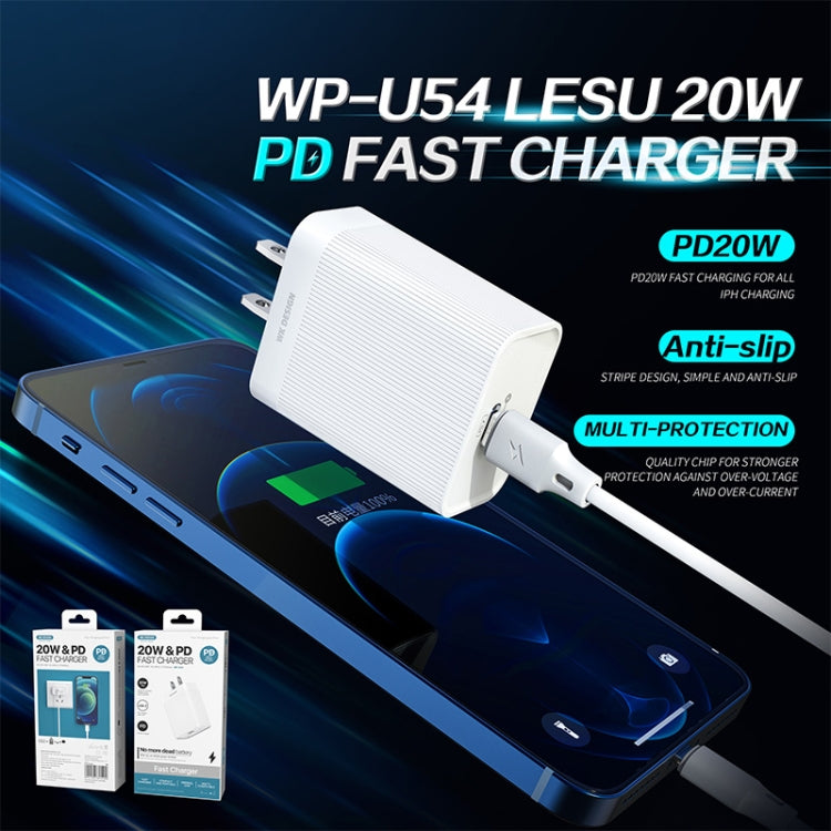 WK WP-U54 Max 20W Maxspeed PD Fast Charger