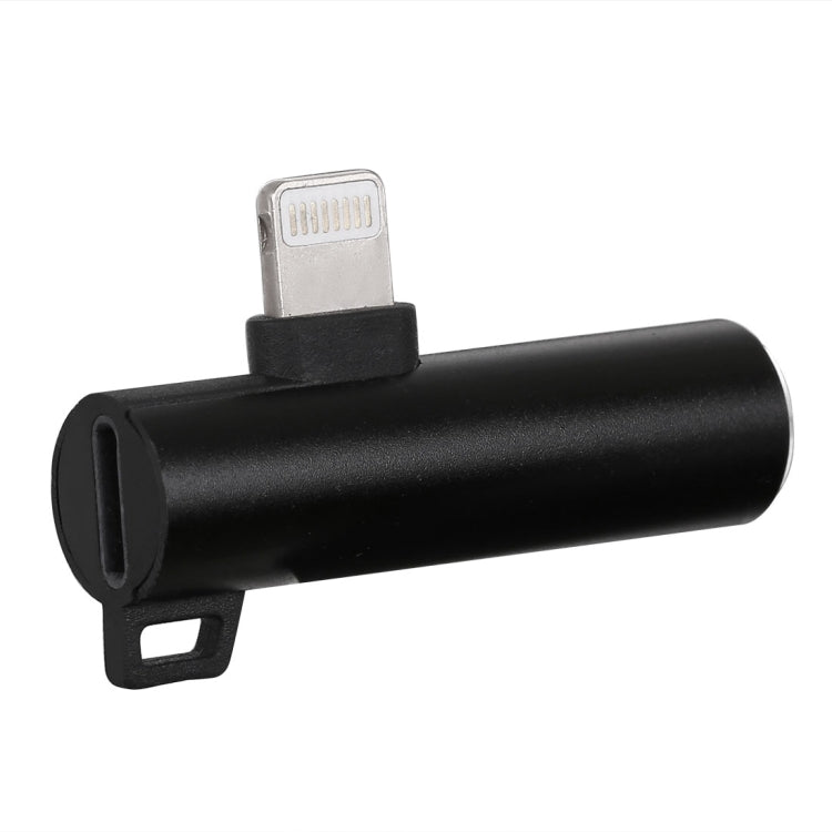 Adaptateur audio de charge 2 en 1 à tête sphérique 8 broches + 3,5 mm vers 8 broches mâle