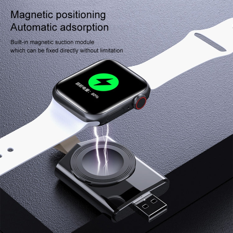 K03 Universal Portable Magnetic Wireless Charger for Apple Watch Series 6 / 5 / SE / 4 / 3 / 2 / 1