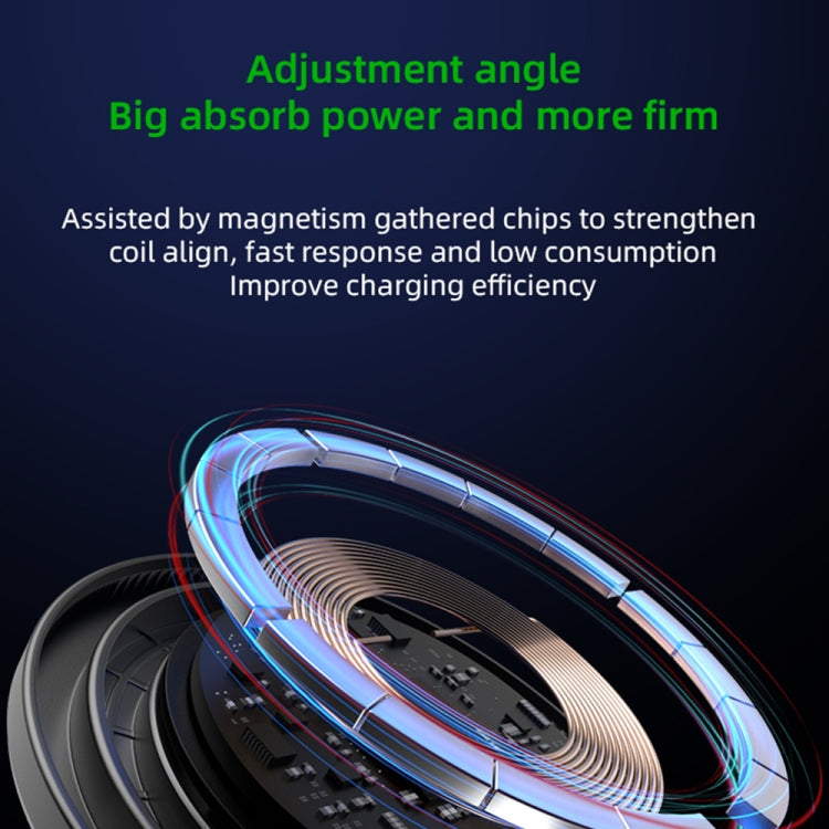 S36 3 in 1 15W Multifunctional Magnetic Wireless Charger for Mobile Phones / Apple Watches / AirPods, S36 Black