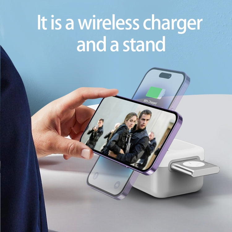 H31 15W 3 in 1 Magnetic Multifunctional Wireless Charger, H31
