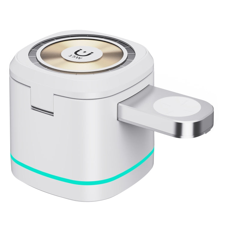 H32 15W 3 in 1 Magnetic Multifunctional Wireless Charger, H32 White, H32 Grey