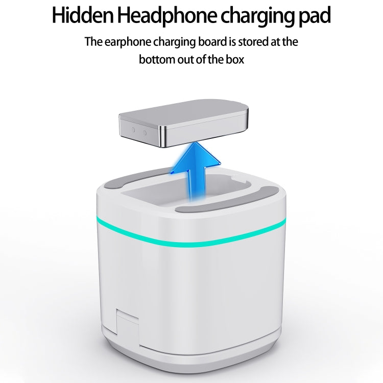 H32 15W 3 in 1 Magnetic Multifunctional Wireless Charger, H32 White, H32 Grey