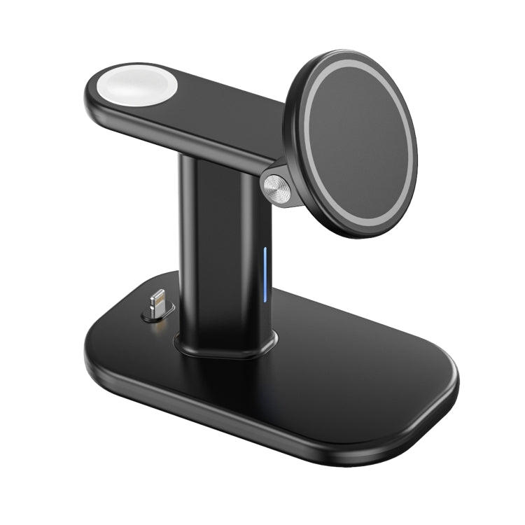JJT-A70 15W 3 in 1 Multifunctional Magnetic Wireless Charging Holder, JJT-A70