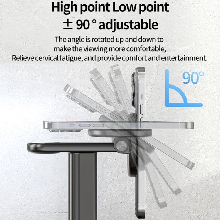 JJT-A70 15W 3 in 1 Multifunctional Magnetic Wireless Charging Holder, JJT-A70