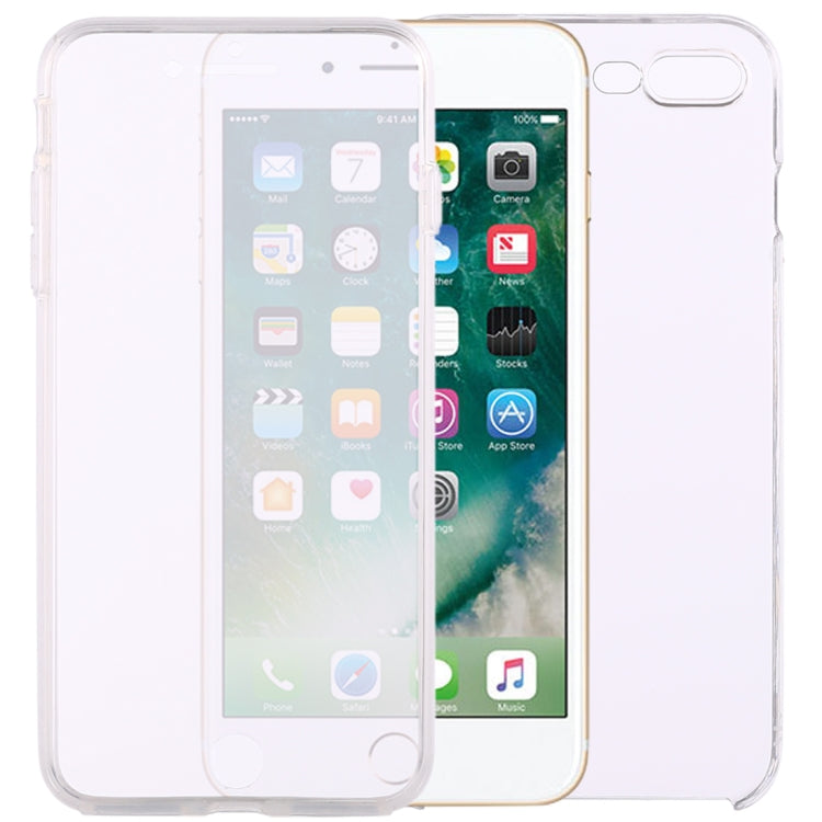 0.75mm Double-sided Ultra-thin Transparent PC + TPU Case for iPhone 8  Plus & 7 Plus, For 8 Plus & 7 Plus