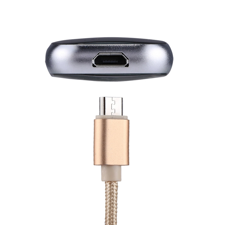 Clé USB multifonction 8 broches 16 Go RQW-18S avec câble USB/Micro USB vers Micro USB, RQW-18S noir, RQW-18S or