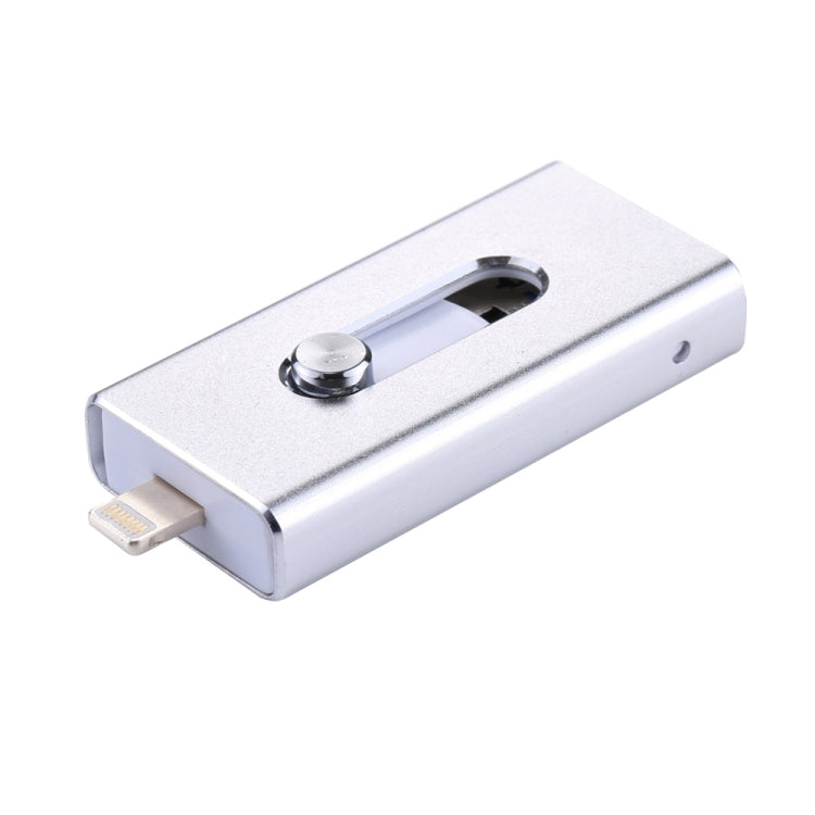 Clé USB 2.0 3 en 1 RQW-02, 8 broches et micro USB 16 Go, RQW-02 noir, RQW-02 or, RQW-02 bleu, RQW-02 rouge, RQW-02 argent