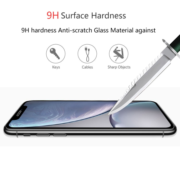 For iPhone XR ENKAY Hat-Prince 0.26mm 9H 2.5D Tempered Glass Film, For XR (1 PC)