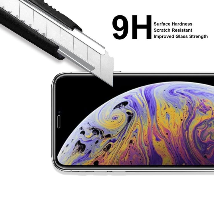 For iPhone 11 Pro Max / XS Max 10pcs ENKAY Hat-Prince 0.26mm 9H 2.5D Tempered Glass Film, For XS Max (10 PCS)
