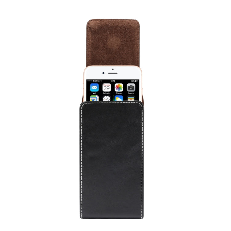 6.0 inch Universal Vertical Lambskin Texture Waist Bag  for iPhone XS Max, Galaxy S10+, Huawei P30 Pro, For 6.0 inch