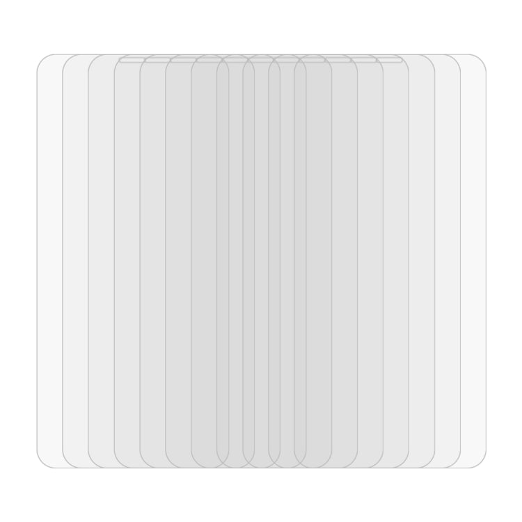 For iPhone XS Max 10pcs 9H 2.5D Tempered Glass Film, For iPhone XS Max(10pcs)