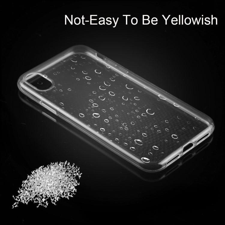 For iPhone X / XS 0.75mm Ultra-thin Transparent TPU Protective Case , iPhone X / XS(1PCS)