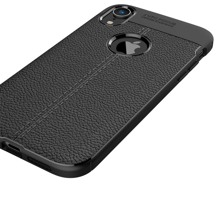 For iPhone X / XS Litchi Texture TPU Case, For XS