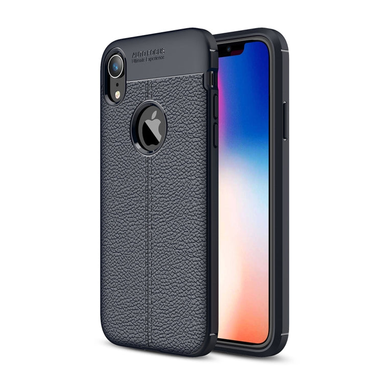 For iPhone X / XS Litchi Texture TPU Case, For XS