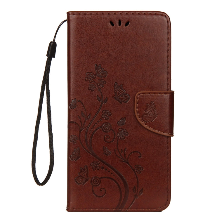 For iPhone XR Embossed Butterfly Pattern Horizontal Flip Leather Case with Card Slot & Holder & Wallet & Lanyard, For XR