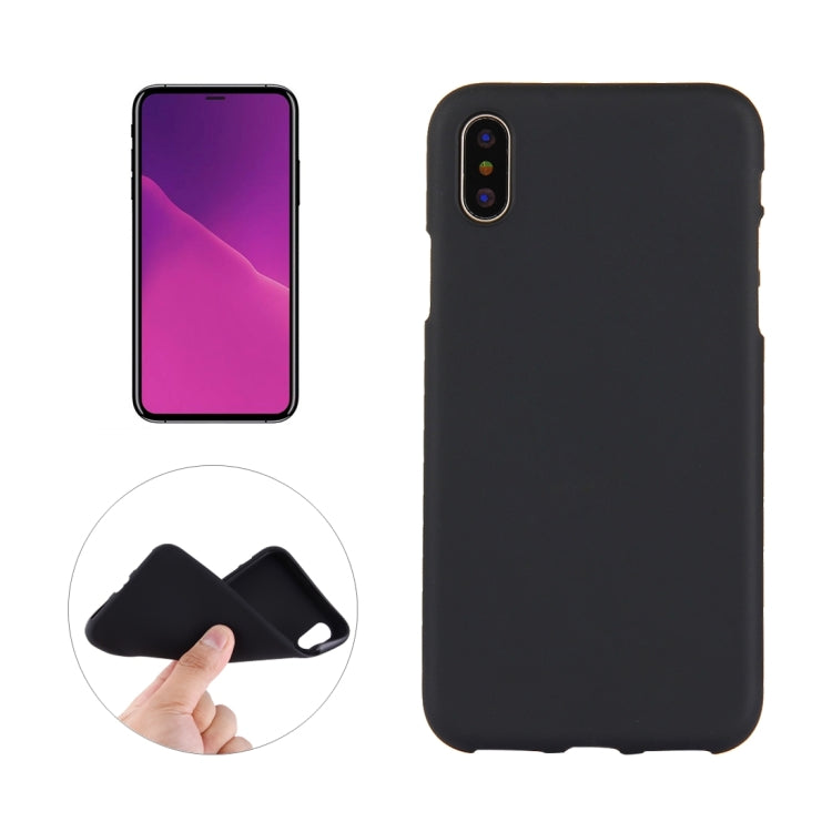 For iPhone X / XS Solid Color Frosted Soft TPU Case, For XS