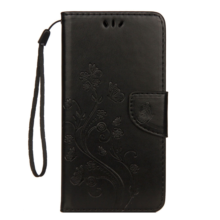 For iPhone XS Max Embossed Butterfly Pattern Horizontal Flip Leather Case with Card Slot & Holder & Wallet & Lanyard, For XS Max
