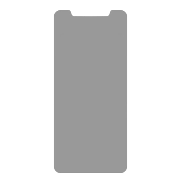 For iPhone 11 Pro Max / XS Max 9H 3D Privacy Anti-glare Non-full Screen Tempered Glass Screen Protector, For XS Max